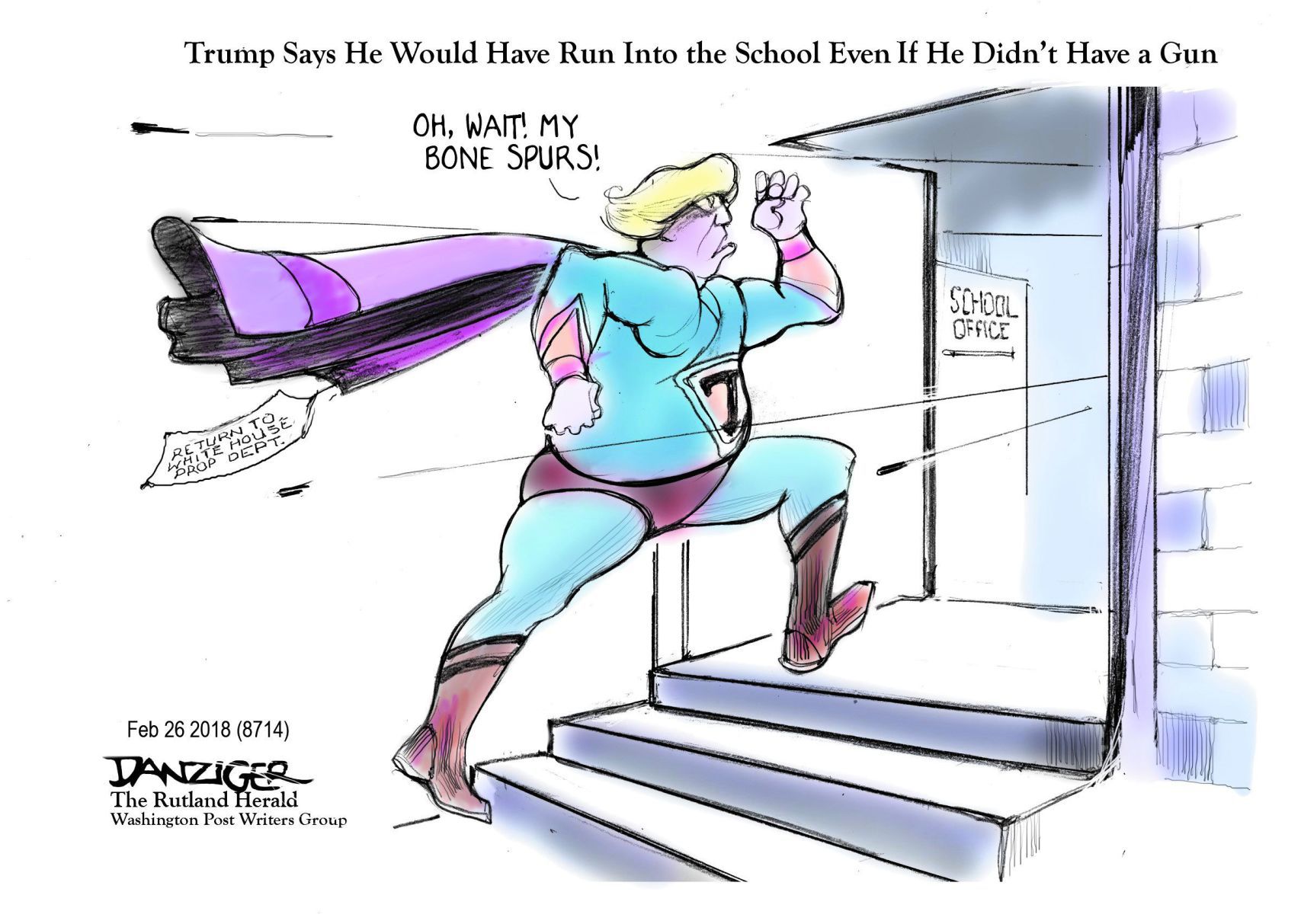 Jeff Danziger cartoon